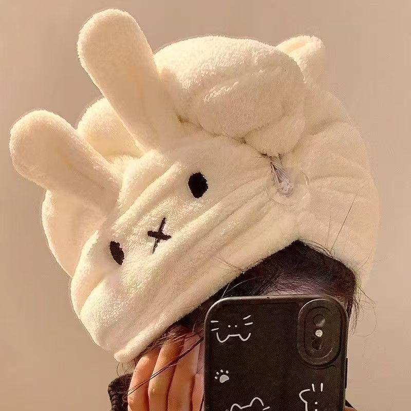 Hair Care Japan Products - Cute Rabbit Ear Hat Miffy Dry