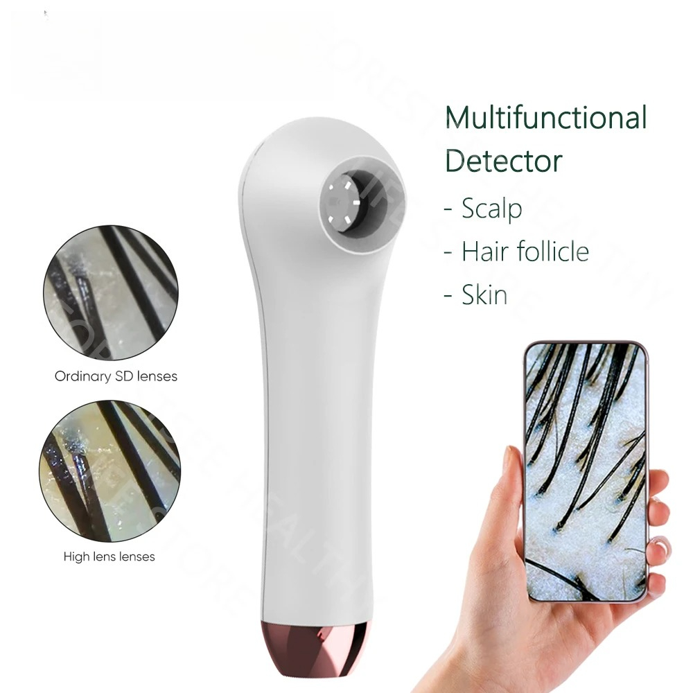 Hair Care Homemade - Home Use HD Dermatology Face Scanner
