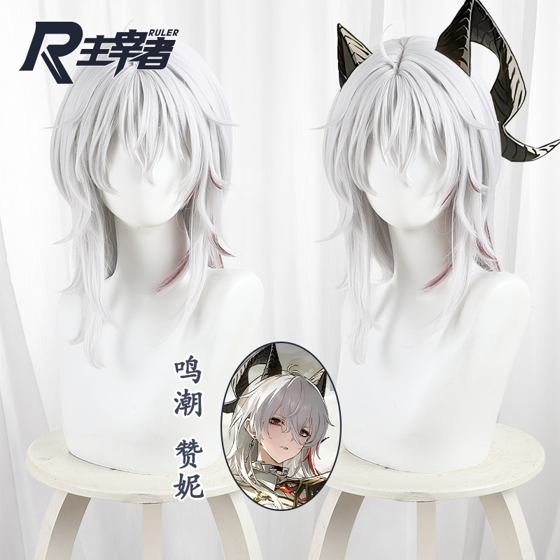 Braiding Hair Kanekalon - Game Wuthering Waves Zani Cosplay Silver
