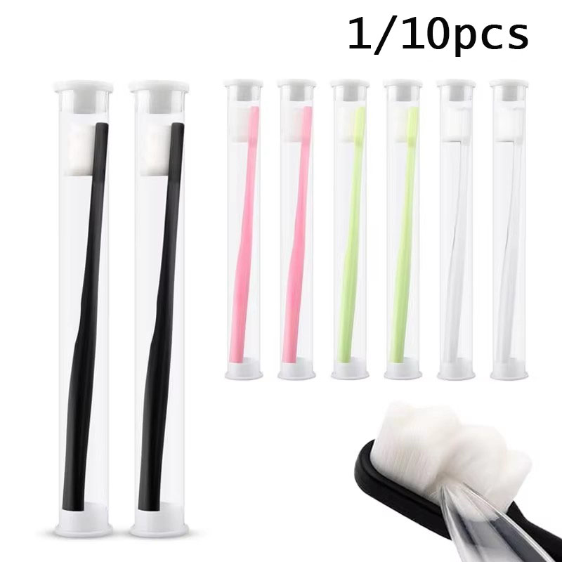 Hair Care For Wavy Hair - 1-10pcs Ultra Fine Soft Bristled Toothbrush