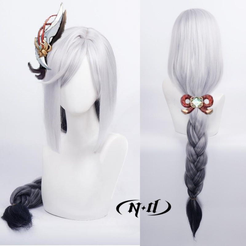Braiding Hair Kanekalon - ND Shenhe Cosplay Wigs Hairpiece Genshin