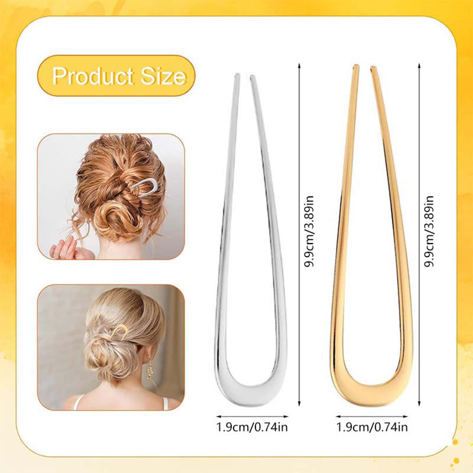 French U Shaped Hair Pins Vint - Hair Care Tools recension och pris