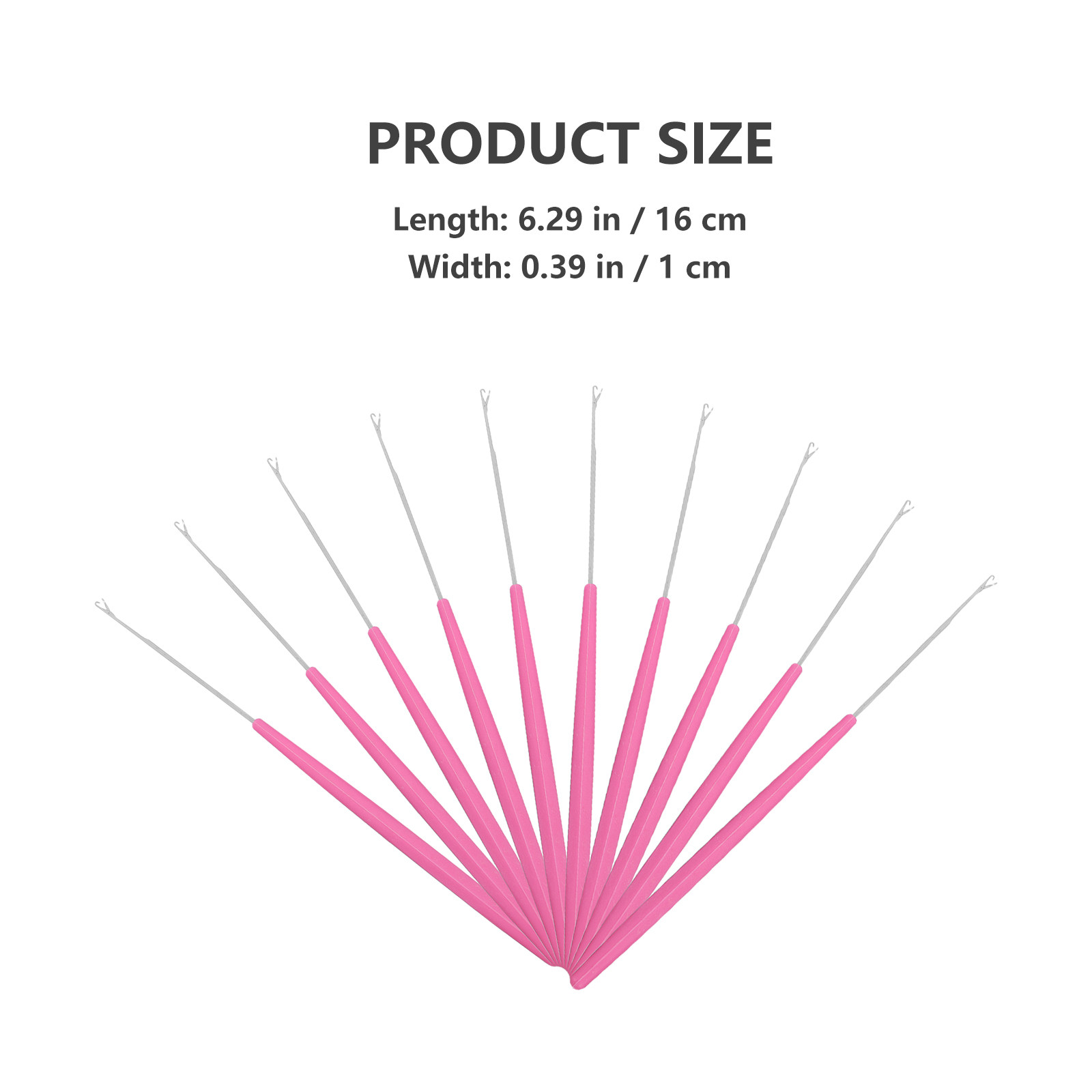 20Pcs Crochet Hooks Plastic Ha - Crochet Braiding Hair recension och pris