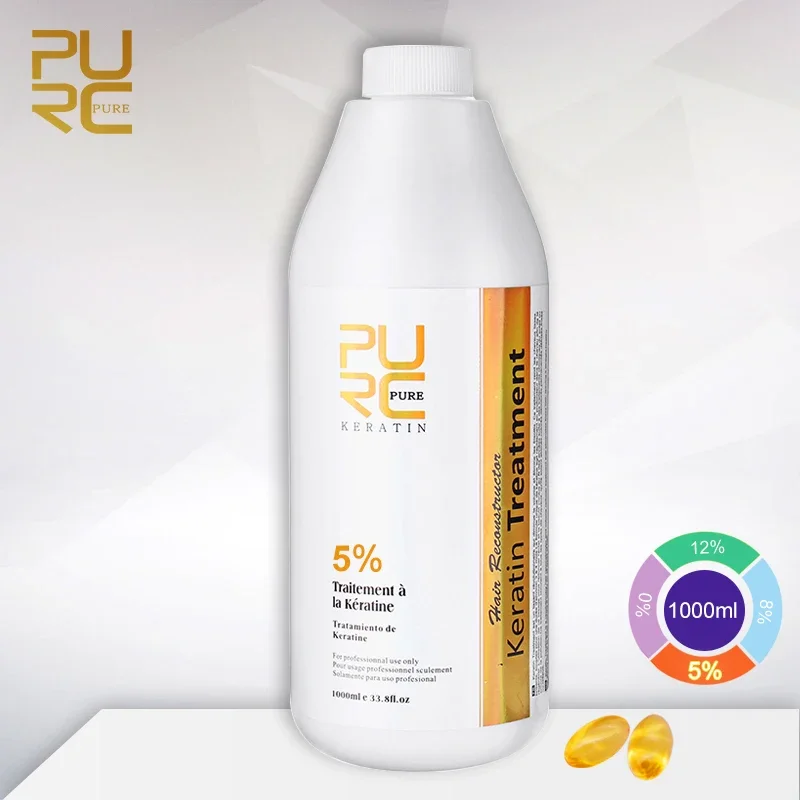PURC Keratin Hair Straightenin - Hair Care For Curly Dry Hair recension och pris