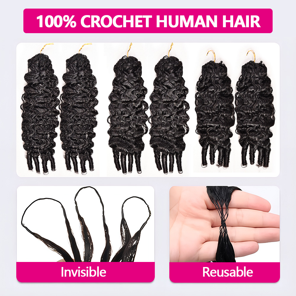 14 16 18 Inch Miracle Knots Cr - Hair Care For Wavy Hair recension och pris