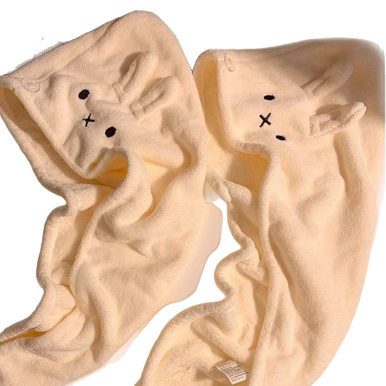 Cute Rabbit Ear Hat Miffy Dry  - Hair Care Japan Products recension och pris