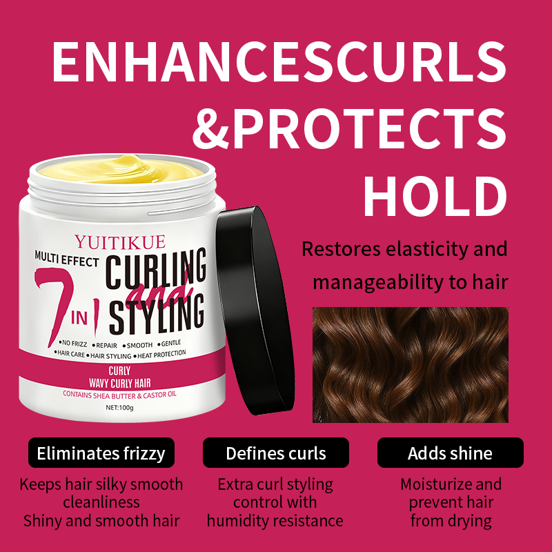 YUITIKUE 7-in-1 Curling & Styl - Hair Care For Wavy Hair recension och pris
