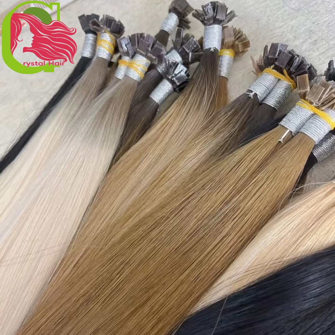 Human Hair Flat Tip  Extension - Hair Care Color recension och pris