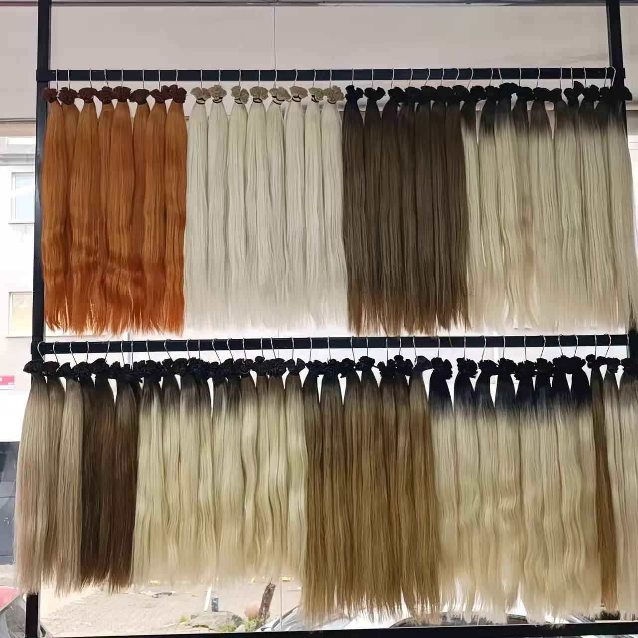 Human Hair Flat Tip  Extension - Hair Care Color recension och pris