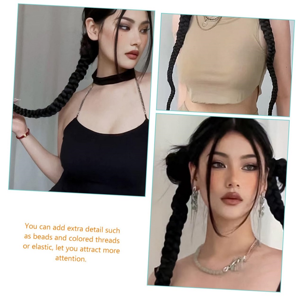 1/2PCS Hair Extension Braided  - Crochet Braiding Hair recension och pris