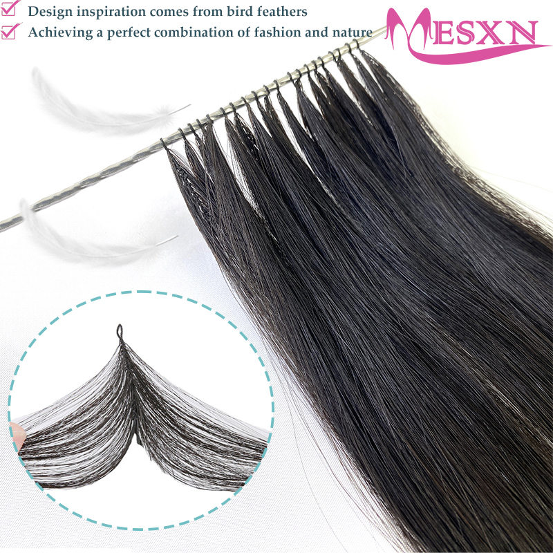 MESXN New Feather hair extensi - Hair Care Color recension och pris