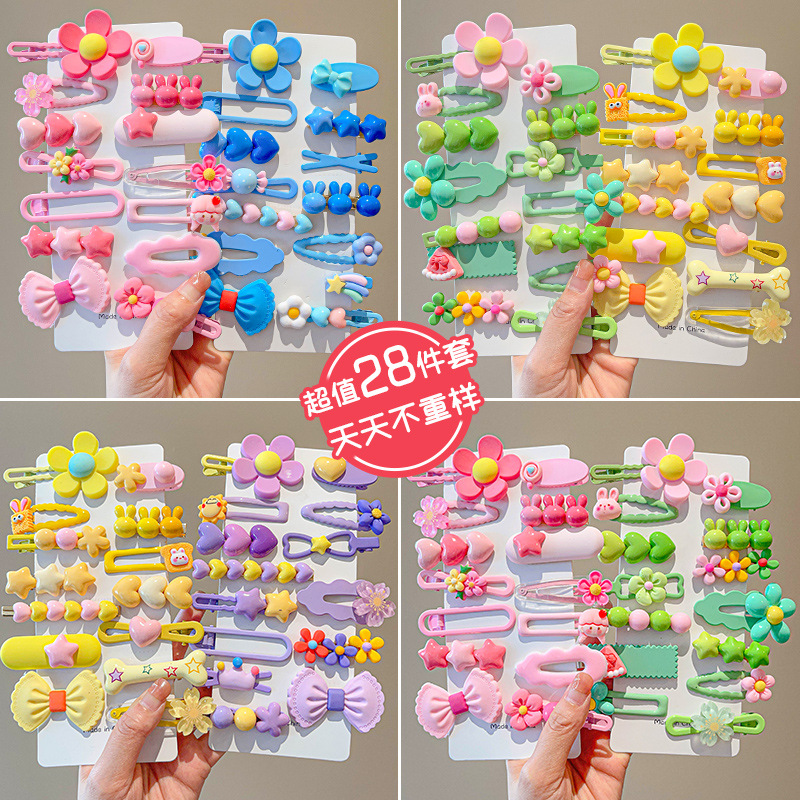 14-8Pcs/Set Candy Color Cartoo - Hair Care Color recension och pris