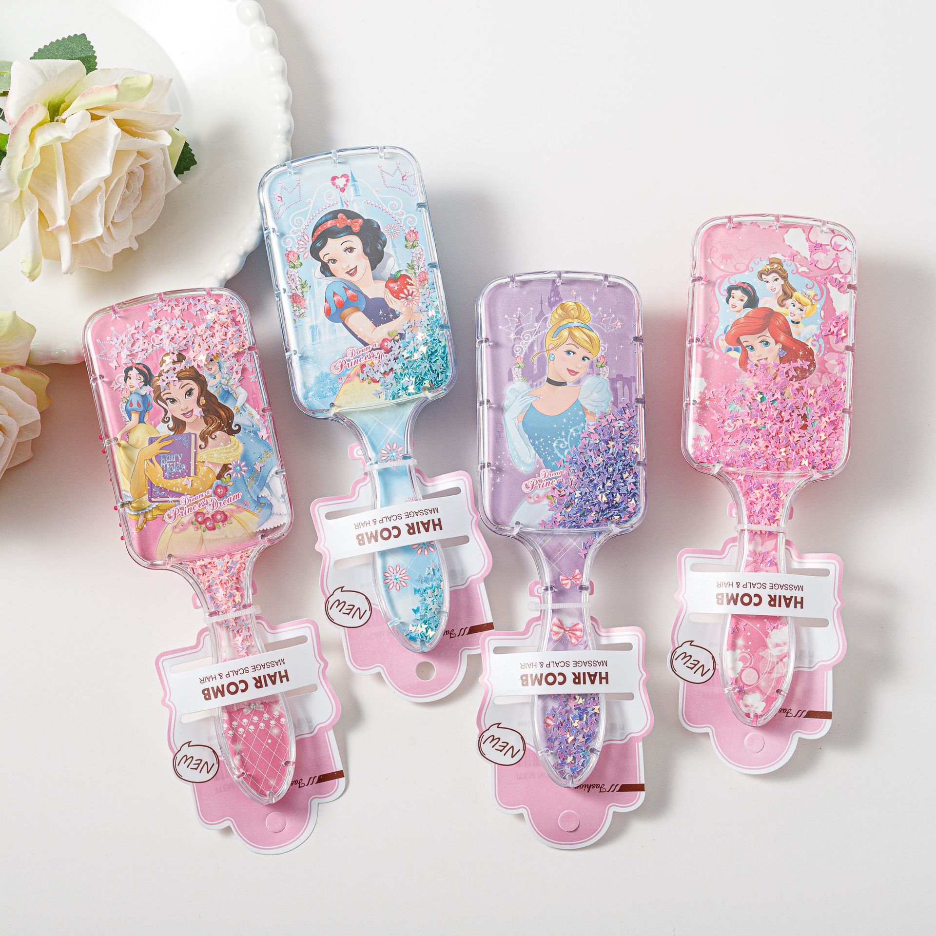 Frozen Elsa Minnie Mickey Mous - Hair Care Tools recension och pris