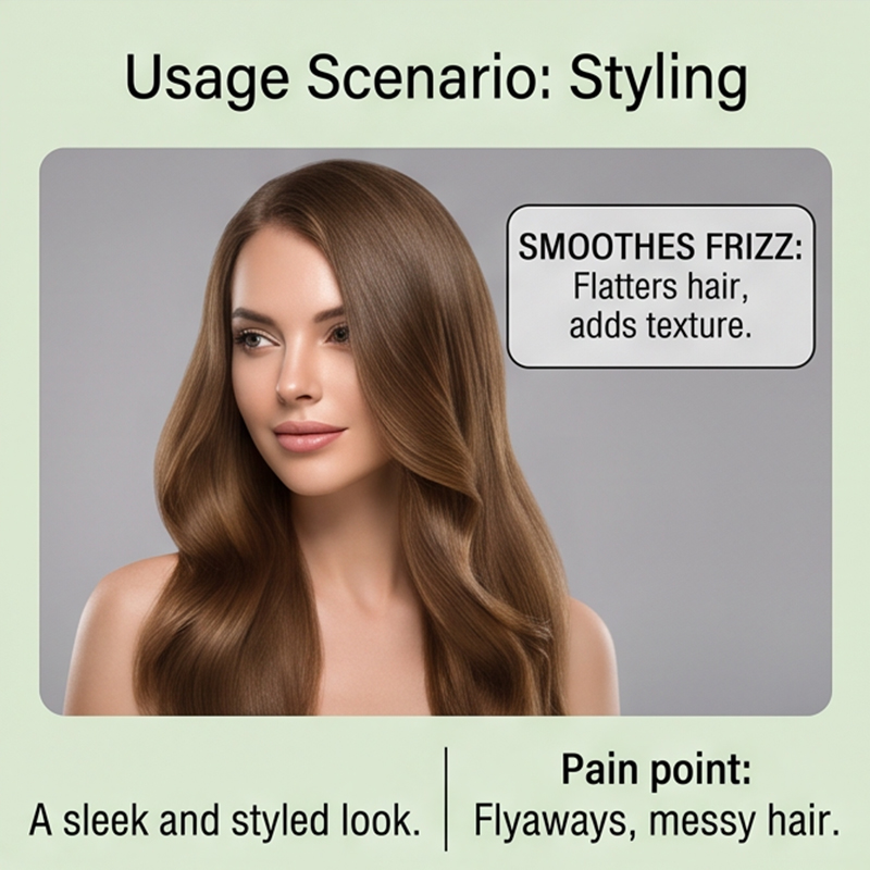 1/2/3/4PCS HAIR CARE ESSENTIAL - Hair Care For Curly Dry Hair recension och pris
