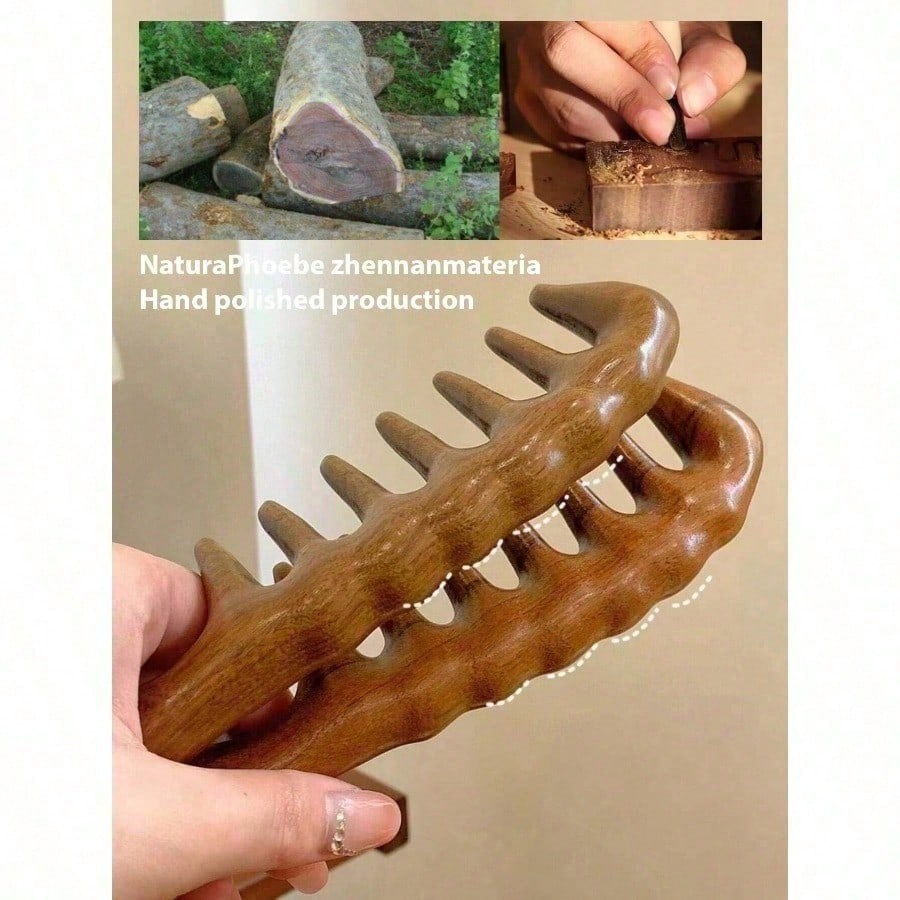 1‑Piece Natural Sandalwood Wid - Hair Care For Wavy Hair recension och pris