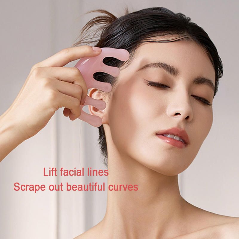 Face Lifting Guasha Resin Scra - Hair Care Tools recension och pris
