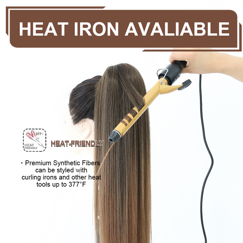 Blonde Synthetic Ponytail  Lon - Braiding Hair Kanekalon recension och pris