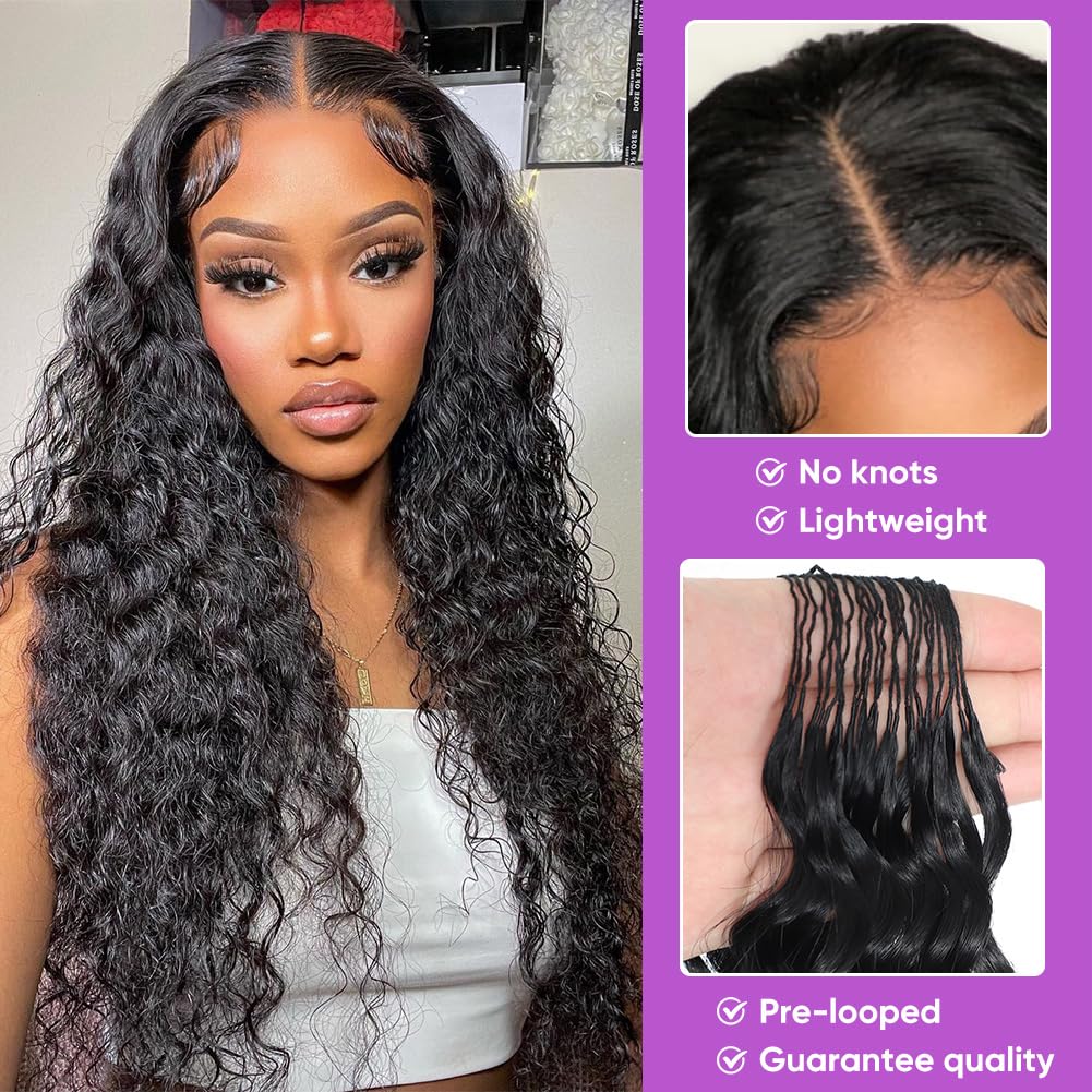 Deep Wave Feather Crochet Huma - Hair Care Color recension och pris
