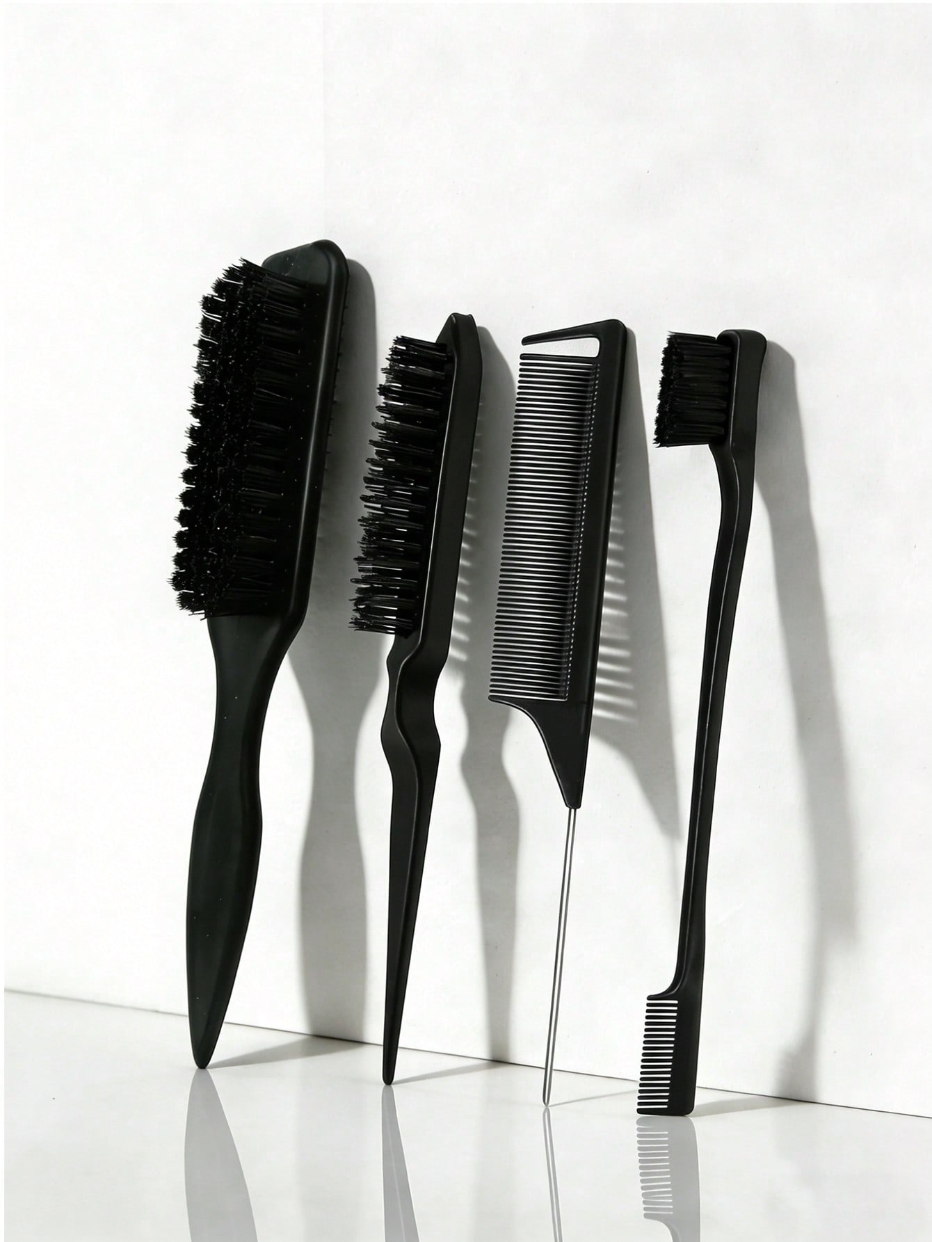 5pcs Leopard Print Tail Comb & - Hair Care Homemade recension och pris