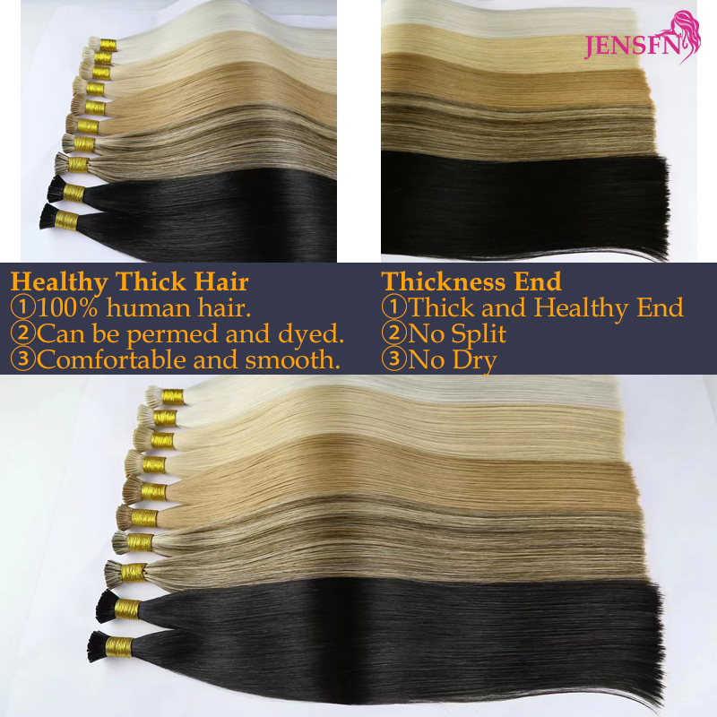 JENSFN I Tip Hair Extensions 1 - Hair Care Color recension och pris