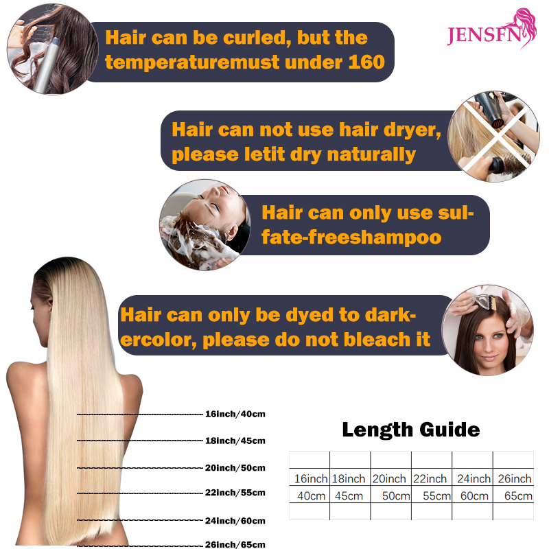JENSFN I Tip Hair Extensions 1 - Hair Care Color recension och pris