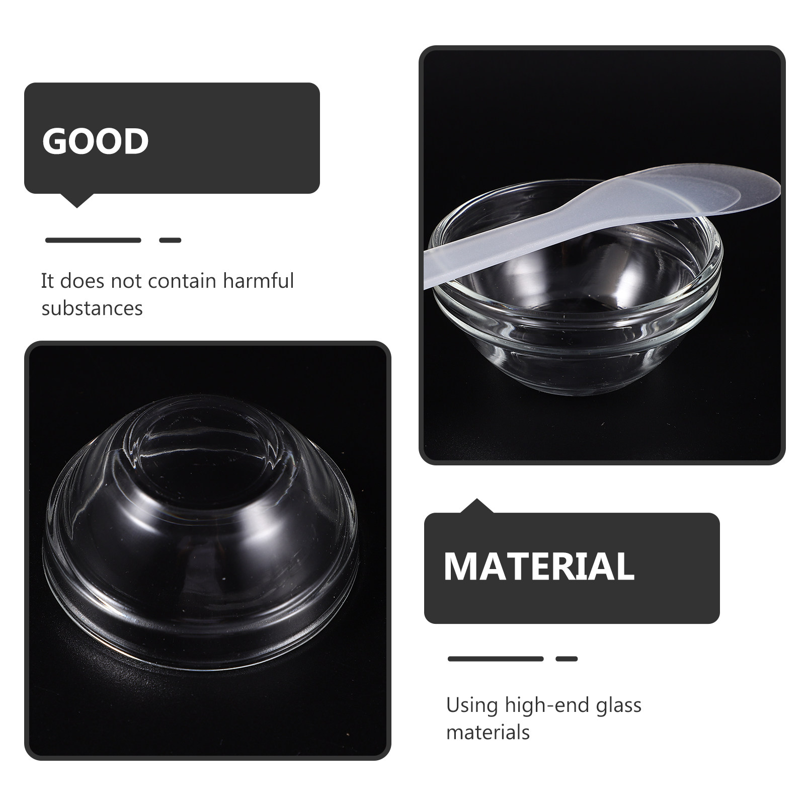 1Set Non- DIY Mask Stirring Bo - Hair Care Tools recension och pris