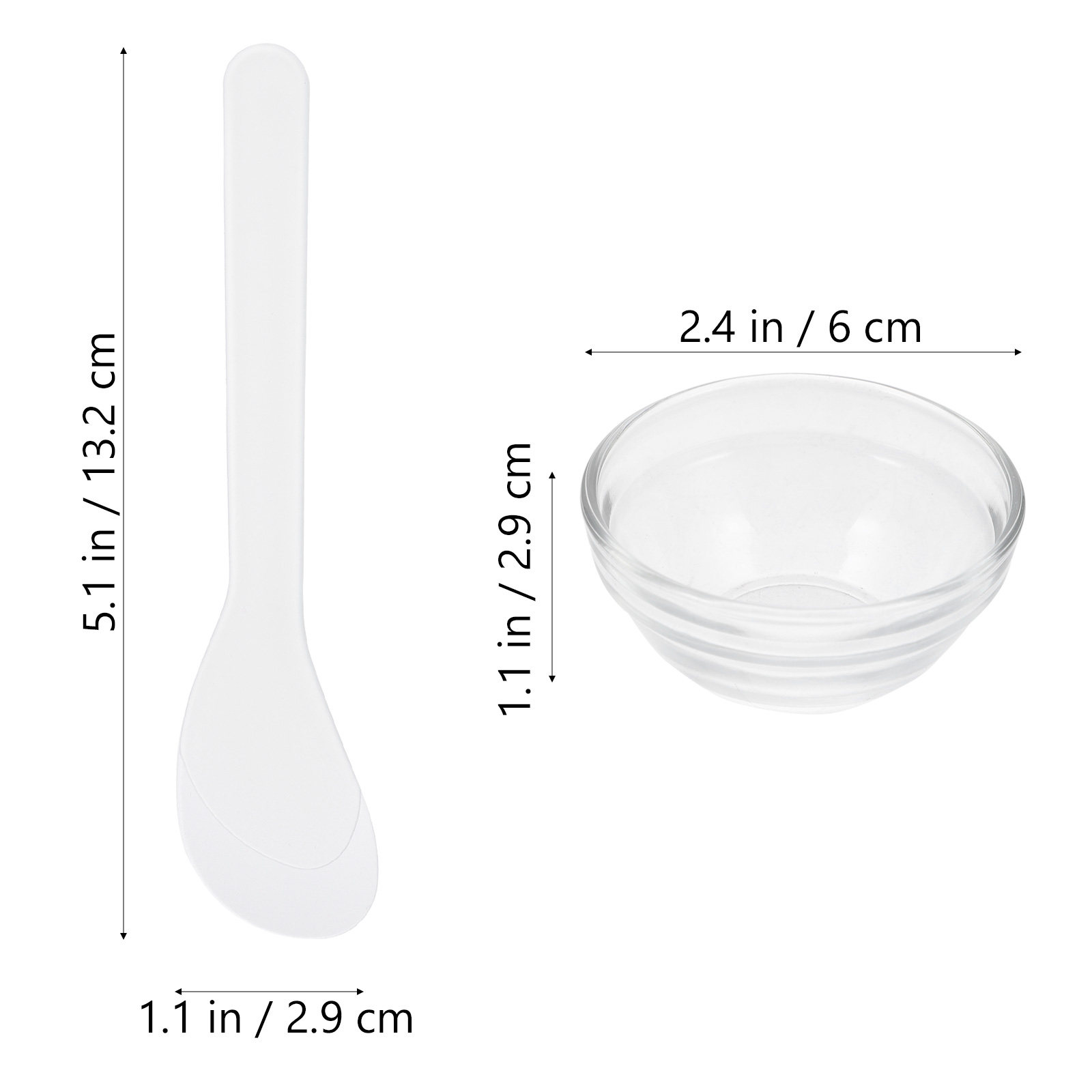 1Set Non- DIY Mask Stirring Bo - Hair Care Tools recension och pris