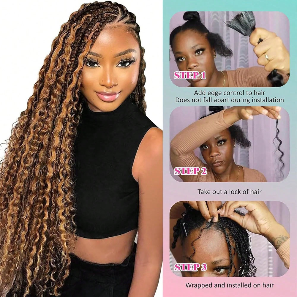 Human Braiding Hair 18 Inch 2  - Hair Care For Wavy Hair recension och pris