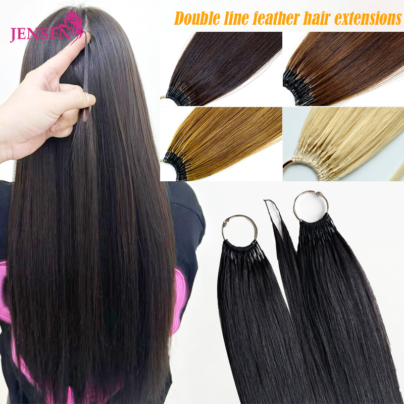 Double line Micro Feather New  - Hair Care Color recension och pris
