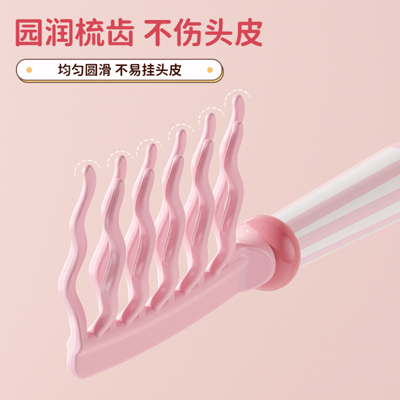 Double Row Wavy Tooth Hair Sty - Hair Care For Wavy Hair recension och pris