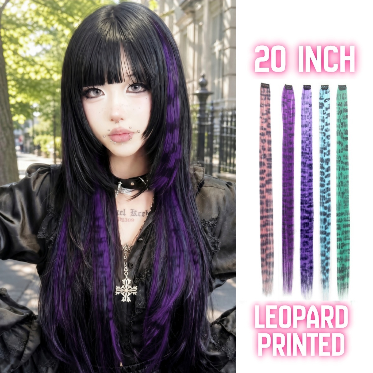 2PCS/7PCS 20inch Colorful Leop - Braiding Hair Kanekalon recension och pris
