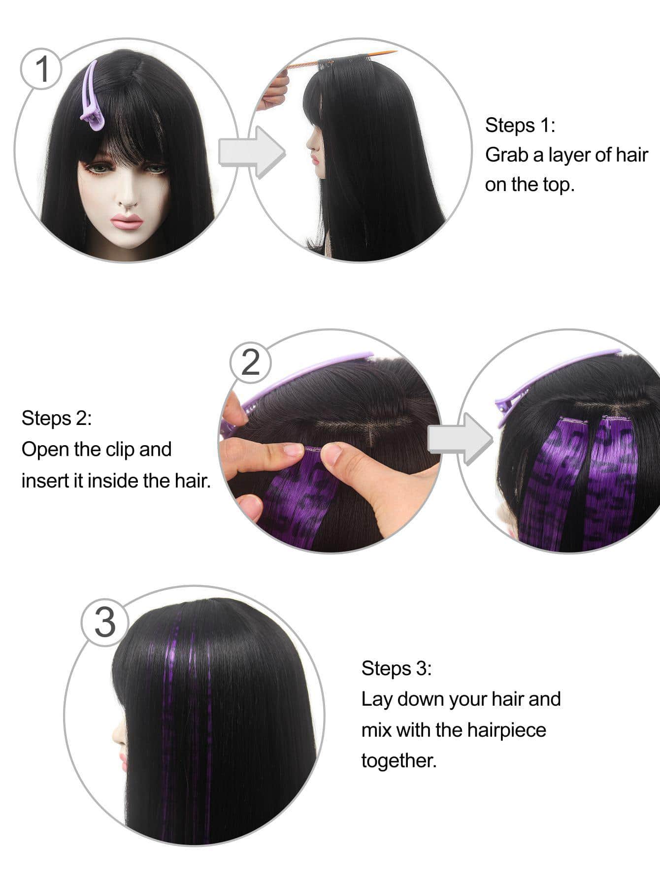 2PCS/7PCS 20inch Colorful Leop - Braiding Hair Kanekalon recension och pris