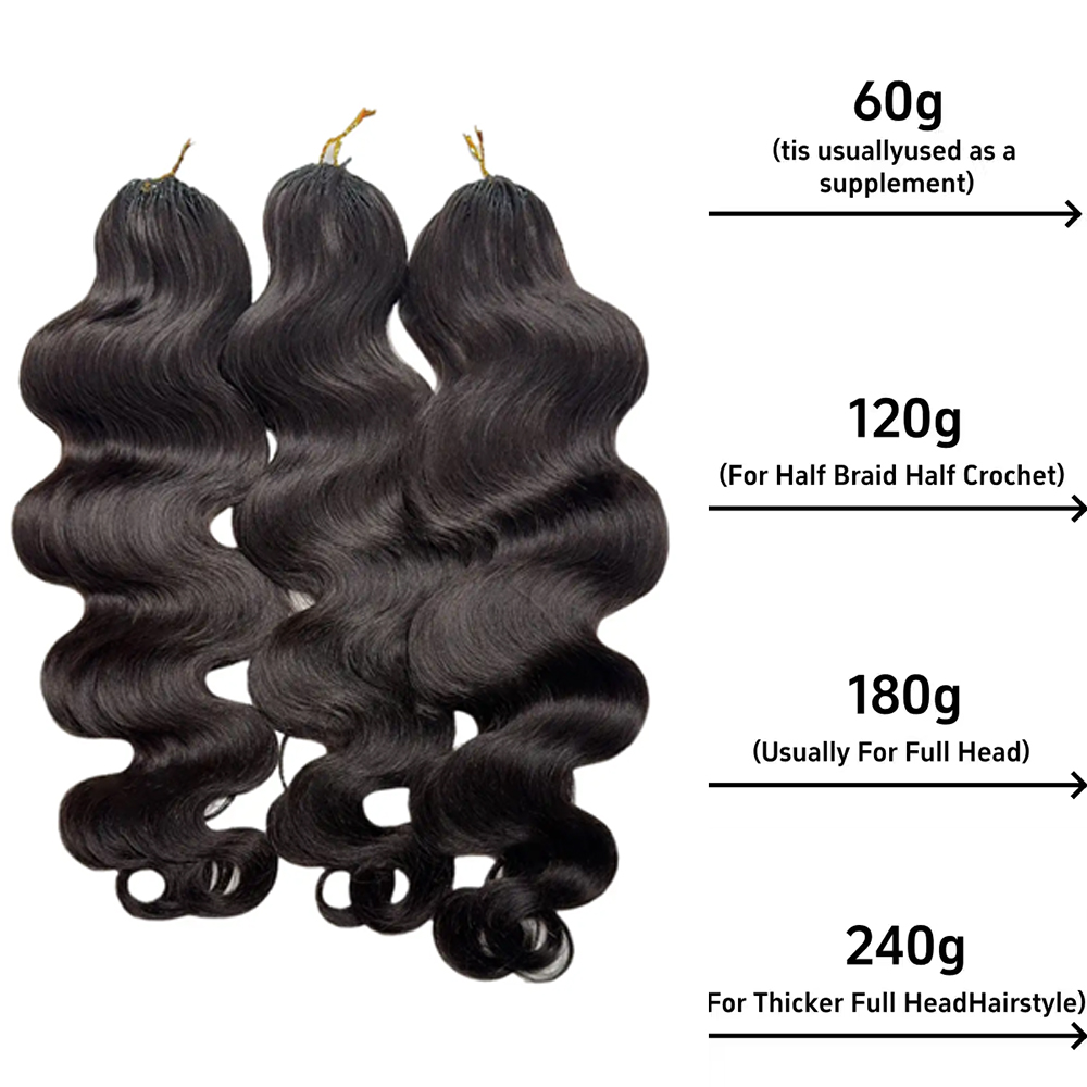 Knotless Pre Separated 100% Hu - Hair Care For Wavy Hair recension och pris