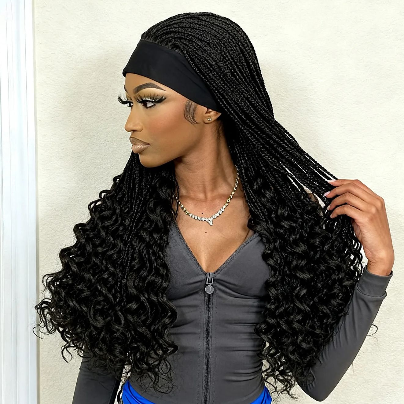 Headband  Braided Wig Syntheti - Braiding Hair Kanekalon recension och pris