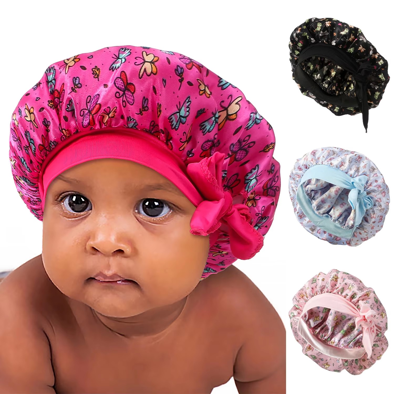 Satin Bonnet for Baby Hair Car - Hair Care For 5 Year Old Girl recension och pris