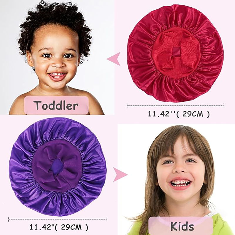 Kids Printing Stain Bonnet Nig - Hair Care For 5 Year Old Girl recension och pris